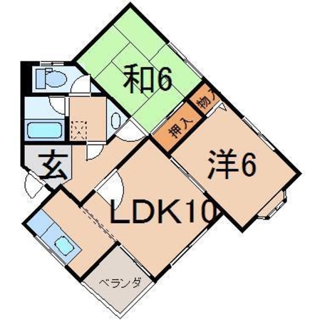 アメニティタウン大森D・E・Fの物件間取画像